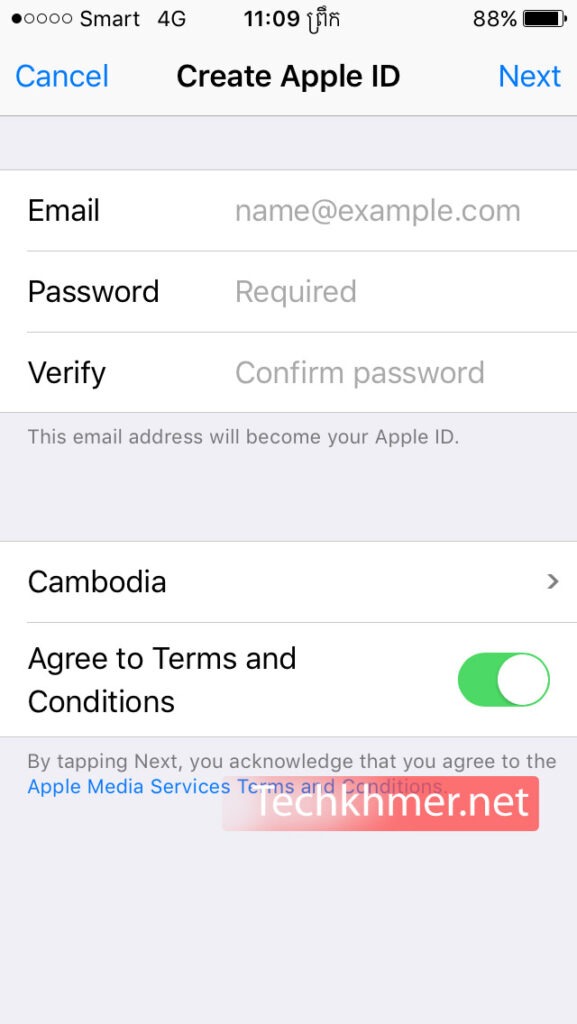 fake credit card for apple id