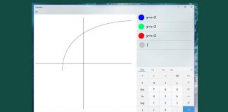 Microsoft គ្រោងដាក់មុខងារគូរខ្សែកោងក្នុងកម្មវិធី Calculator លើ Windows 10 Graphing Mode របស់កម្មវិធីគិតលេខរបស់ក្រុមហ៊ុន Microsoft (Calculator) នៅលើ Windows 10។
